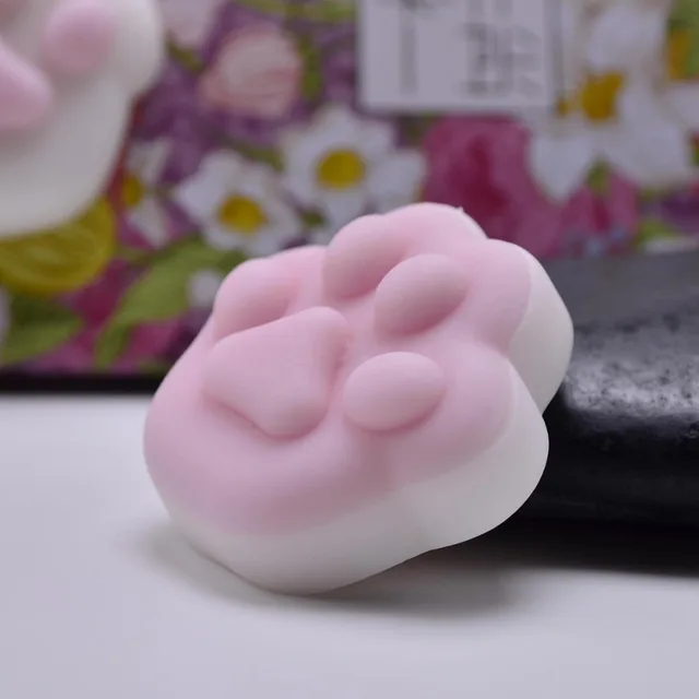 1pcs antistress ball Mini Squeeze Toy Squishy cat Cute Kawaii doll Squeeze Stretchy Animal Healing Stress Hand Fidget vent Toys 5