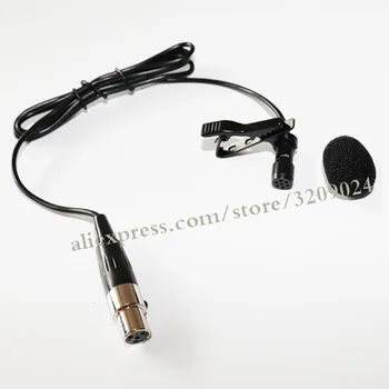 

Professional Lavalier Lapel Tie Clip Condenser Microphone For Shure Wireless Body-Pack Transmitter mini 4 Pin XLR TA4F