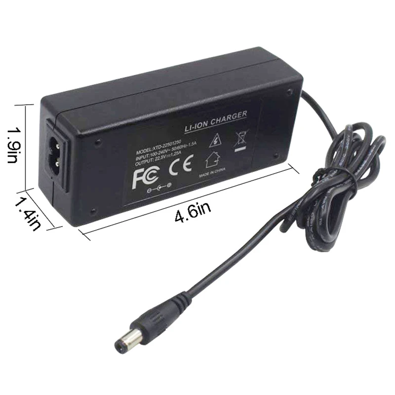 ЕС вилка для подметания робота зарядное устройство 22.5V1.25A адаптер питания