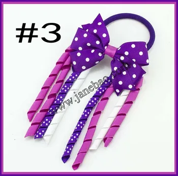 

free shipping 50pcs 3.5''X6'' funky Korker Hair Bows Colorful Korkers pinwheel Korker Rainbow Bows