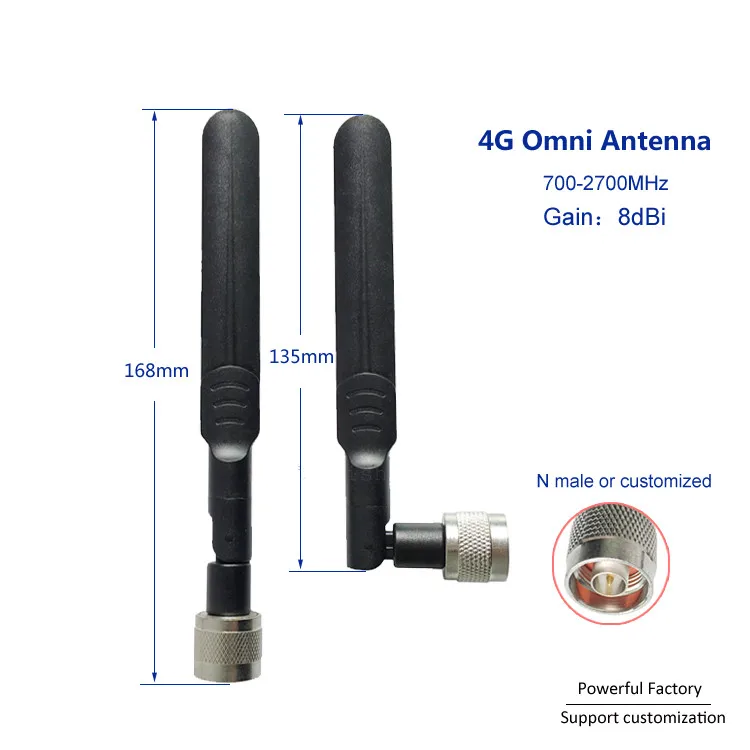 N папа складной маршрутизатор Антенна 698-2700MHz GSM 3g LTE 4G Omni Резиновая Антенна 8dBi