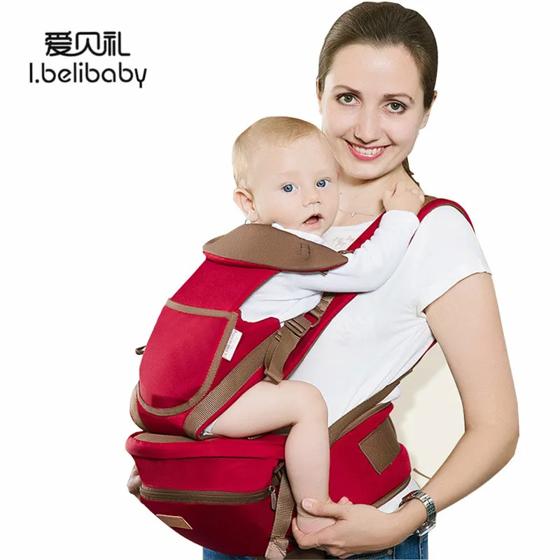 Ibelibaby Детские переноски эргономичный рюкзак-переноска хипсион для новорожденных предотвращает уплотнение ноги хлопковая детская переноска обертывание