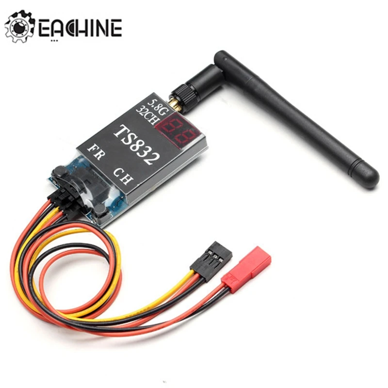 Eachine TS832 Boscam fpv-передатчик 5,8G 32CH 600 мВт 7,4-16 V Беспроводной AV передатчик для FPV мультикоптера часть