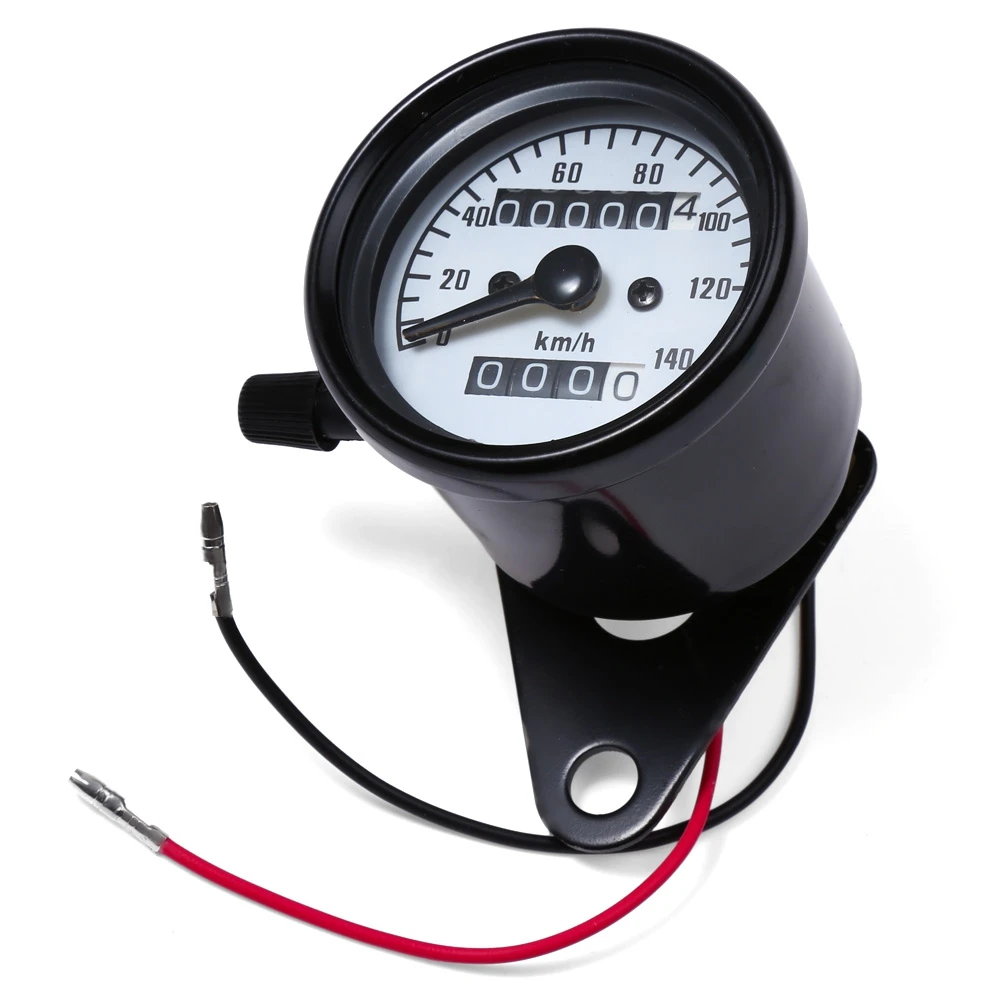 

B731 Universal Dual Odometer Speedometer Gauge Speed Meter Night Light LED Backlight Motorcycle Modification Part