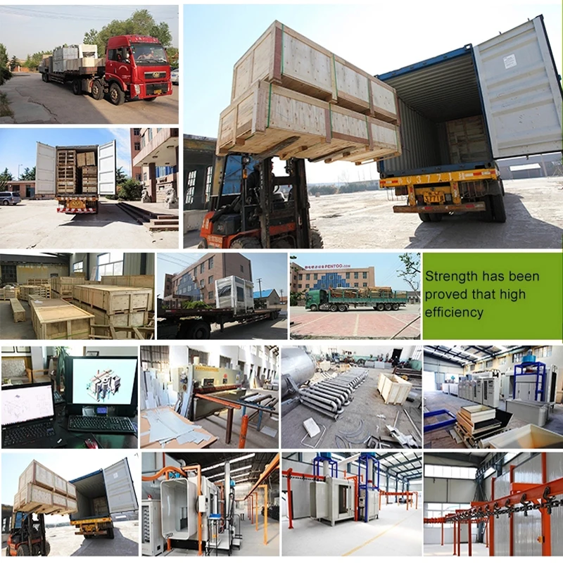 powder coating line packages and factory
