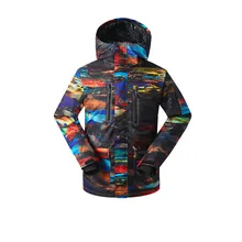 GSOU Снежная Мужская лыжная куртка ветрозащитная Водонепроницаемая уличная спортивная одежда для катания на лыжах и сноуборде термо пальто мужской пиджак
