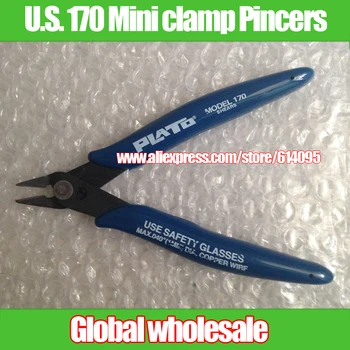 

Free shipping dark blue 170 clipper / U.S. 170 Mini clamp Pincers / electronic pliers