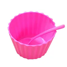 Ice cream bowl lace with spoon salad bowl Home Grocery Bag Holder Wall Mount Storage Dispenser Plastic Kitchen Organizer
