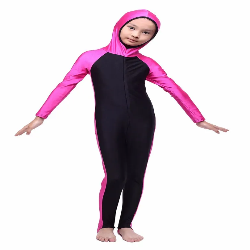 muslim islamic swimsuit for girls and kids8