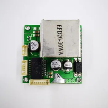 

factory direct mini fast 10/100mbps 2 port ethernet network lan hub switch board two layer pcb 2 rj45 1*8pin head port
