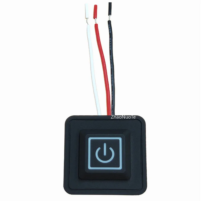 

5pcs Electric Heating Clothes Temperature Control Waterproof Switch Silicone Temperature Control Momentary Push Button Switch