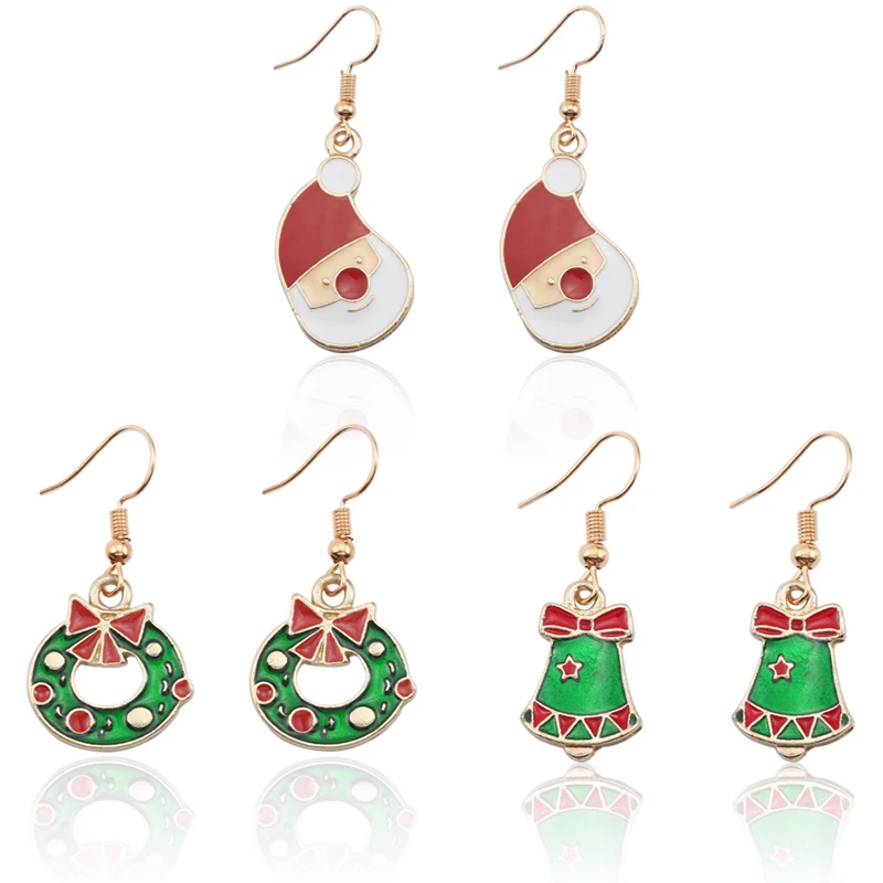 

DIY Earrings For Women Cute Anime Earring For Girls Trendy Kawaii Colorful Christmas Present Stud Earrings For Women Xmas Gift