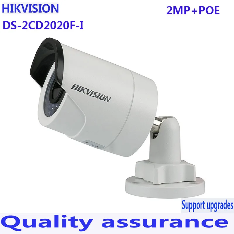 HIKVISION Камеры наблюдения DS-2CD2020F-I 1080 P POE сетевой безопасности Инфракрасный Пуля