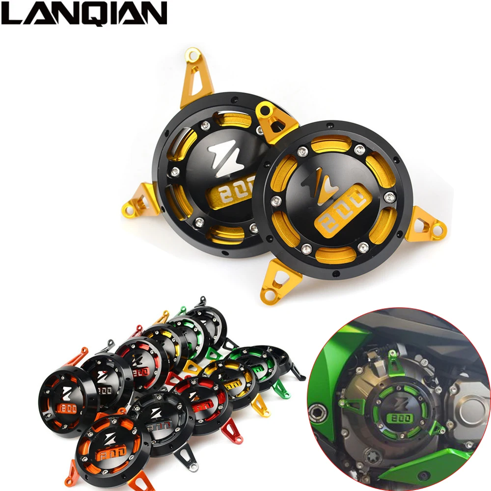 

Motorcycle CNC Engine Stator Cover Engine Protective Cover For KAWASAKI Z800 2013-2017 Z 800 Black/Red/Gold/Green/Gray/Orange