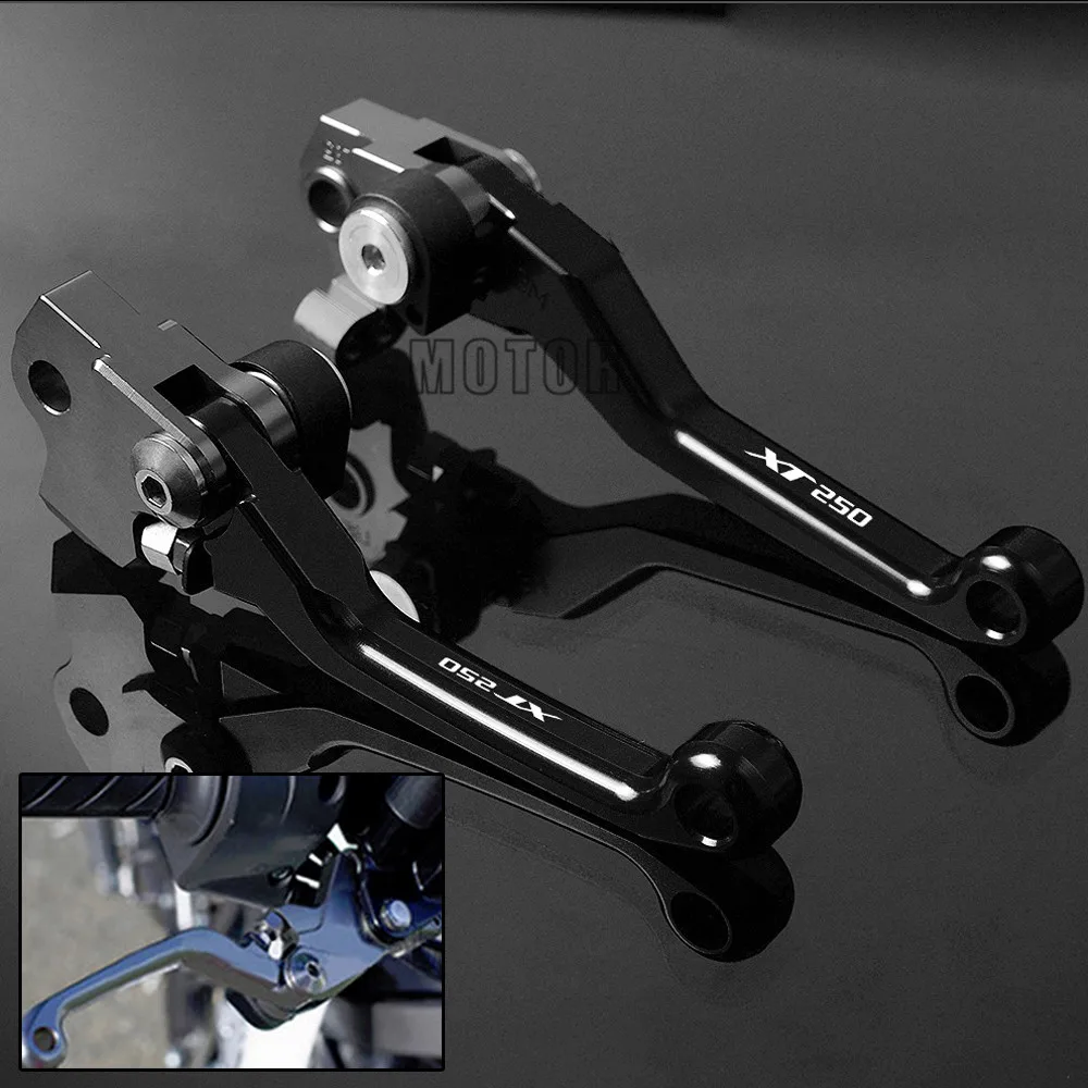 

For YAMAHA XT250 XT 250 2005 2006 2007 2008 2009 2010 2011 2012 2013 2014 2015 2016 2017 Dirt Bike Pit Pivot Brake Clutch Levers