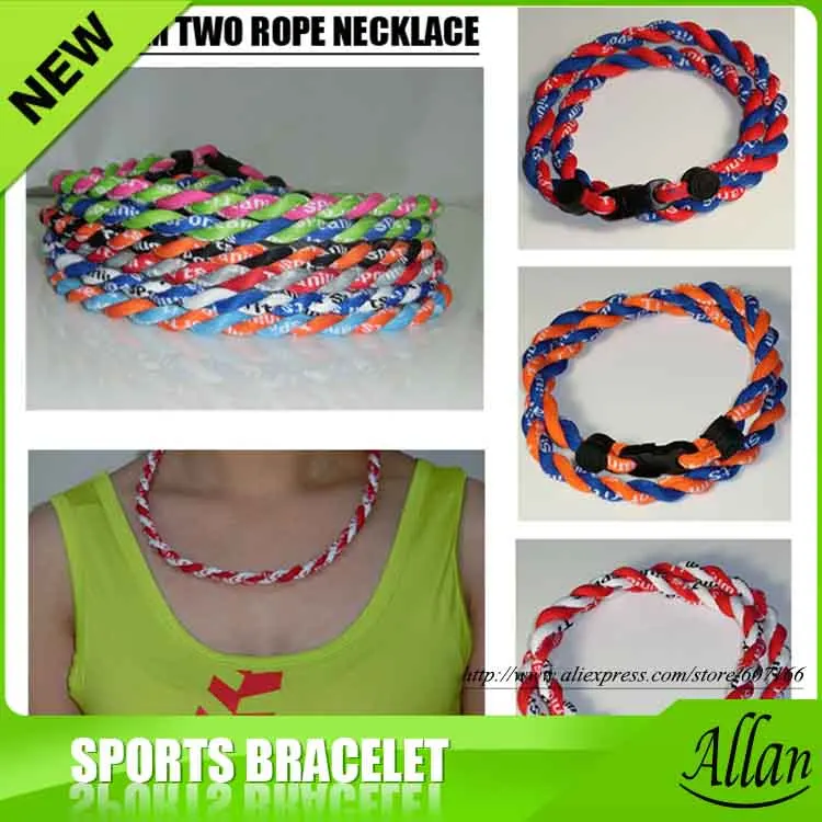 

Twisted Titanium Sport Necklace -18/20/22 Inch - Free DHL Shipping