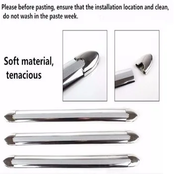

car-styling Auti-collision strip Bumper Protector for Suzuki Jimny The Kizashi Grand Vitara SX4 VITARA Works Baleno accessories