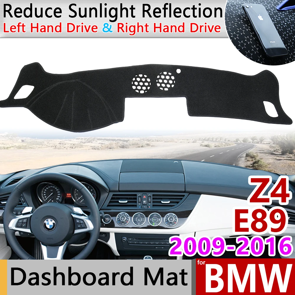 

for BMW Z4 E89 2009~2016 Anti-Slip Anti-UV Mat Dashboard Cover Pad sun Shade Dashmat Protect Carpet Accessories 2012 2014 2015