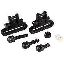2шт 300lbs QD петля для винтовочного ремня Резьбовая шпилька БЫСТРОРАЗЪЕМНАЯ машина винтовой комплект адаптер базовое крепление экшн-винтовка Охотничьи аксессуары