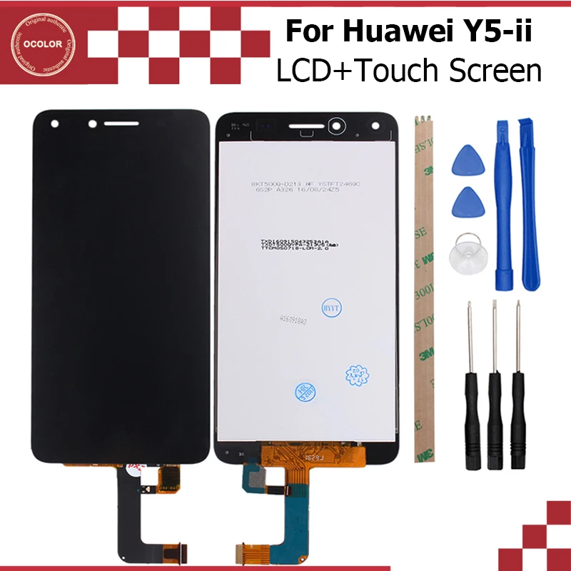 imágenes para Para Huawei Y5-ii Pantalla LCD y Montaje de la Pantalla Táctil de Reparación de piezas Para Huawei Y5 ii 1280X720 Accesorios Móviles + herramientas + Adhesivo imágenes para Para Huawei Y5-ii Pantalla LCD y Montaje de la Pantalla Táctil de Reparación de piezas Para Huawei Y5 ii 1280X720 Accesorios Móviles + herramientas + Adhesivo