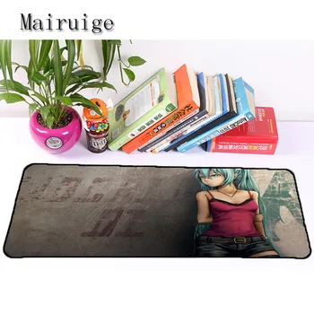

Mairuige Hot Selling Anime Hatsune Miku Vocaloid Support More Pattern Selection Large Size Overlock Edge Mouspad Mice Mat Diy
