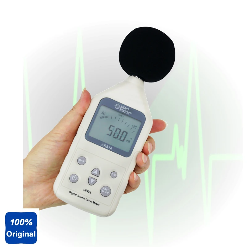 

AR814 Digital Sound Level Meter Noise Level Tester Decibel Meter