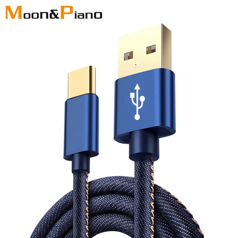 رعاة البقر مزين الذهب-مطلي المكونات سريع تهمة كابل بيانات مايكرو USB نوع C كابلات لسامسونج سوني Xiaomi هواوي usb شاحن