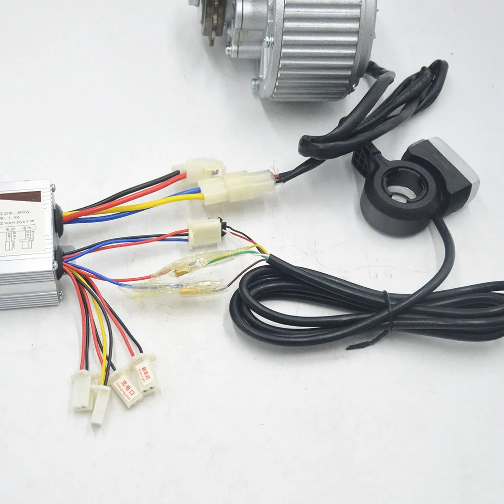 Best 24V 250W electric Motor Kit E-bike Engine High Speed MOTOR With controller throttle and 11 Tooth Sprocket for electric bike 2