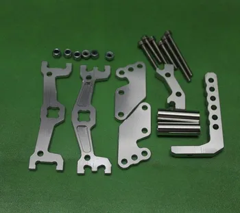 

ALLOY ADJUSTABLE TOW HITCH FOR RC Crawler SCX10 Silver