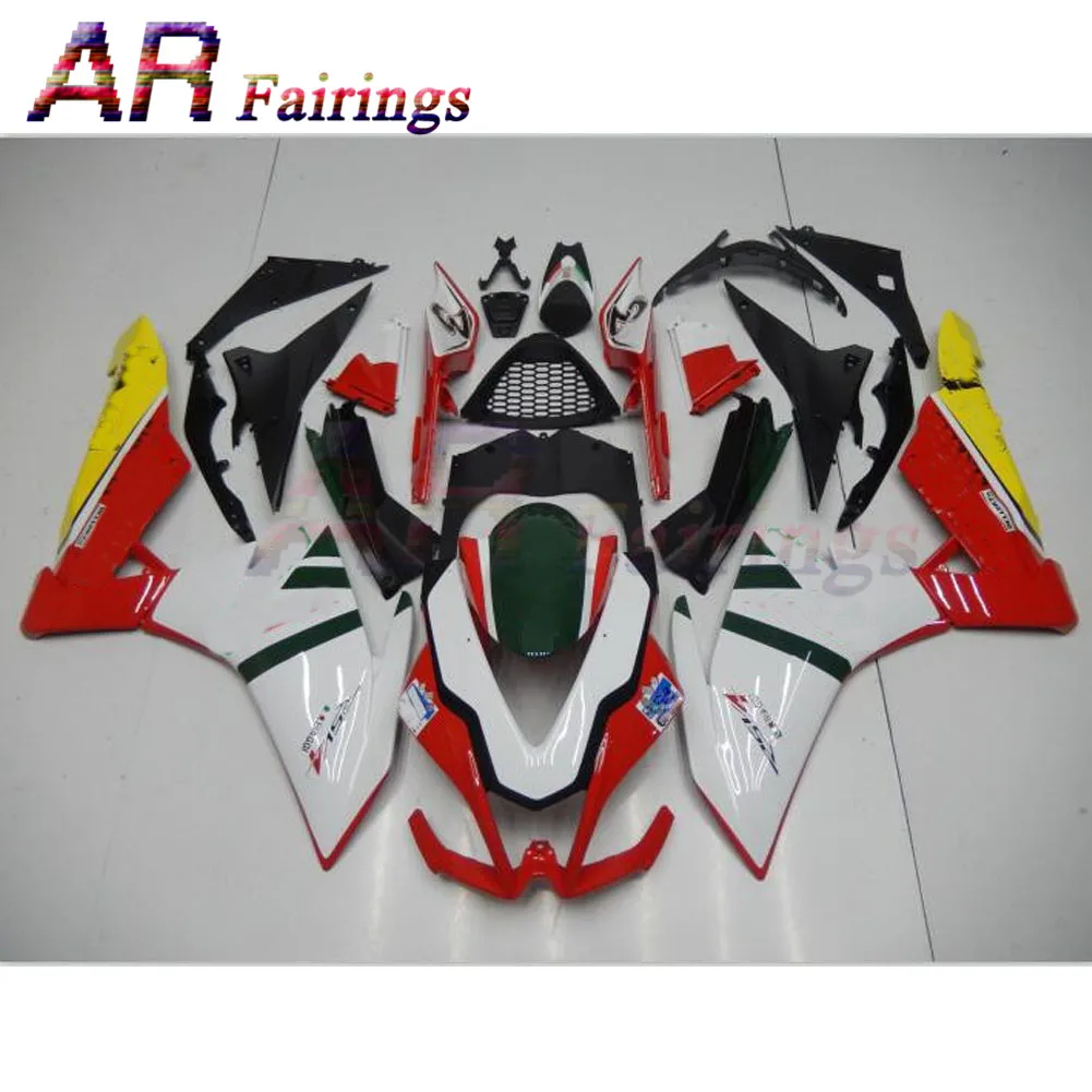 

09-15 For Aprilia RSV1000 RSV4 Motorcycle Bodywork Injection Molding Fairing Kit White Red ABS Plastic 2009-2015 2014 2013 2012