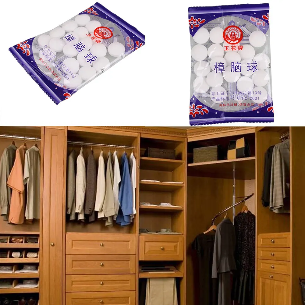 1 мешок Горячая продажа камфорный шар шкаф Mothproof плесень насекомых Mothballs