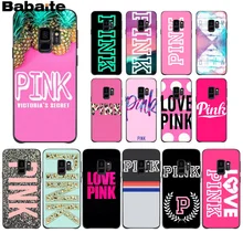 

Babaite PINK world DIY Luxury High-end Protector Phone Case For GALAXY s5 s7 edge s8 plus s9 plus s6 for case