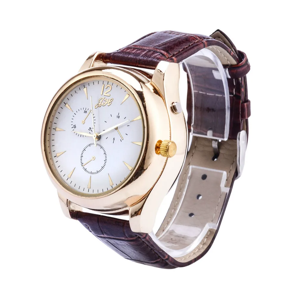 Cigarette Lighter watch Men USB rechangeable Casual Quartz Watch fashion Arc Flameless Lighter Wristwatches clock JH338