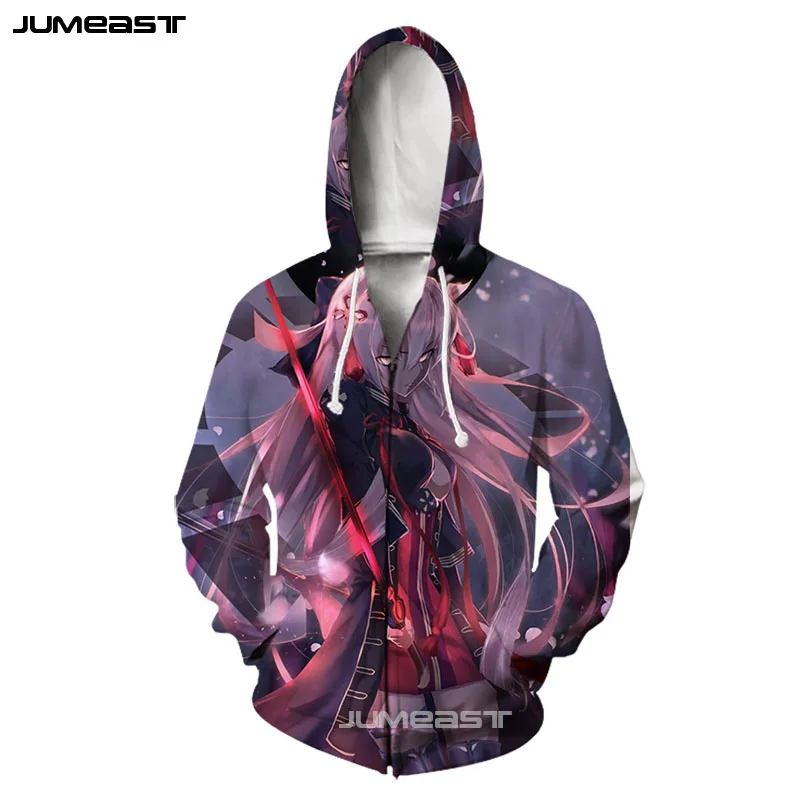 Jumeast красивая девушка мультфильмы мужчины/женщины 3D печатные толстовки на молнии классная улыбающаяся девушка куртка с длинными рукавами спортивный пуловер