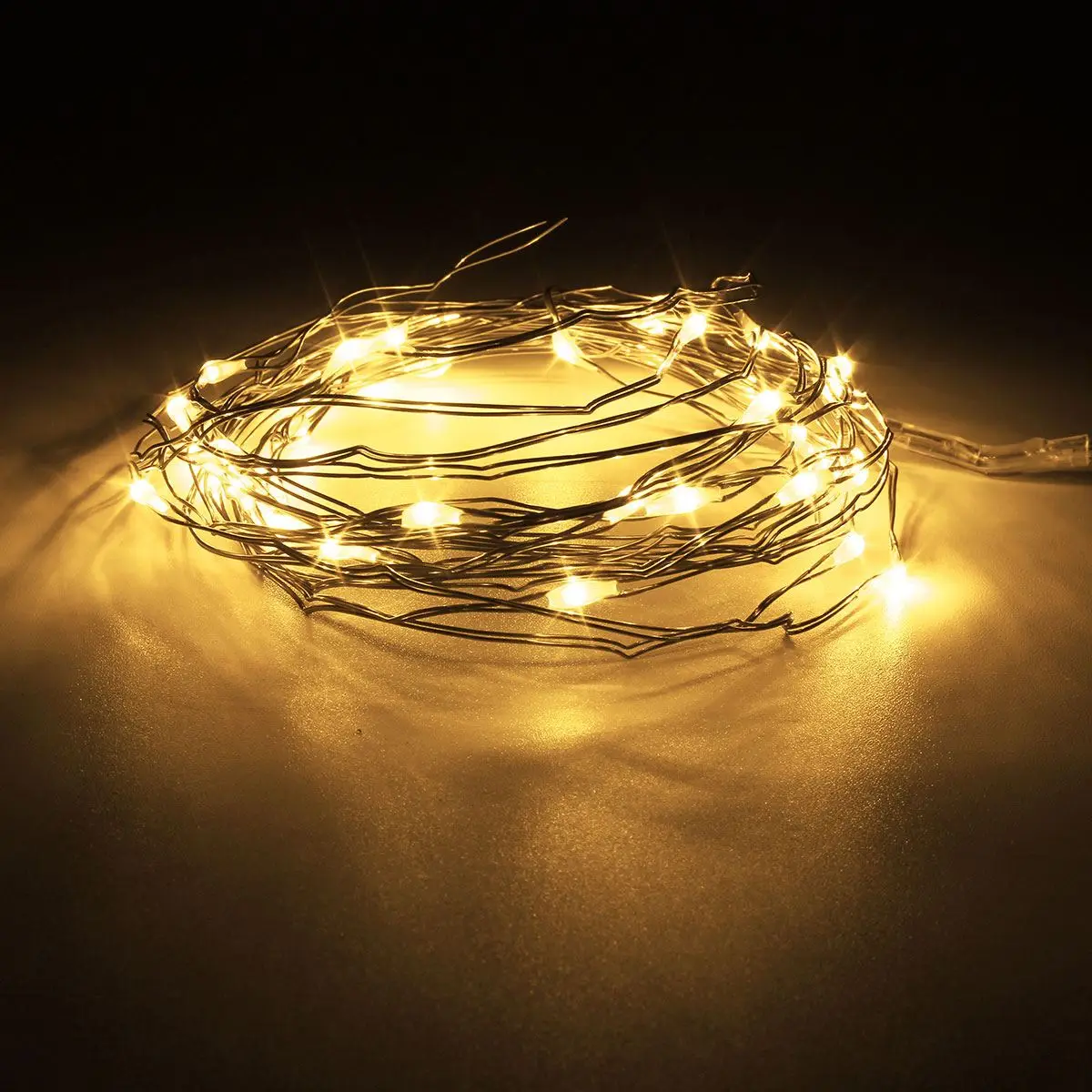 

2M/3M/4M Waterproof Copper Wire LED String Light Battery LED Holiday Light Outdoor Fairy Lamp Garden Christmas Weeding Decor