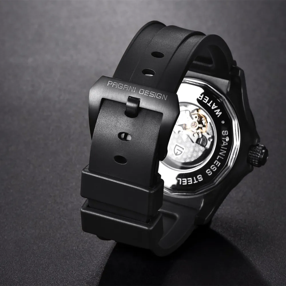 PAGANI Дизайн повседневные модные часы Reloj Hombre люксовый бренд водонепроницаемые противоударные автоматические механические часы Relogio Masculino
