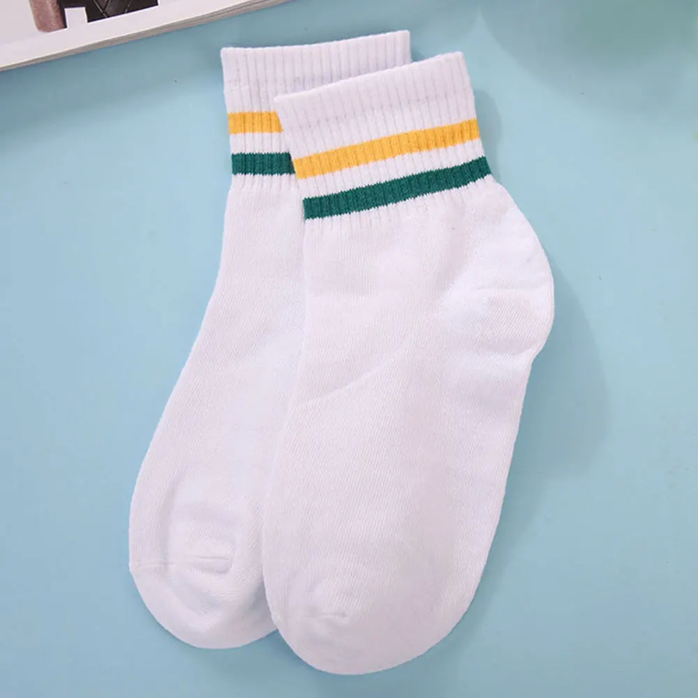 

GIRLS FOOTBALL BASKETBALL BASEBALL TENNIS GYM SPORT KNEE HIGH STRIPED SOCKS