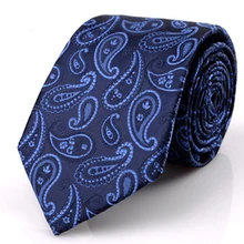 7 см Пейсли Цветочный мужской костюм галстук галстуки воротник Vestidos гравата, тонкий Corbatas строгий галстук Одежда Аксессуары