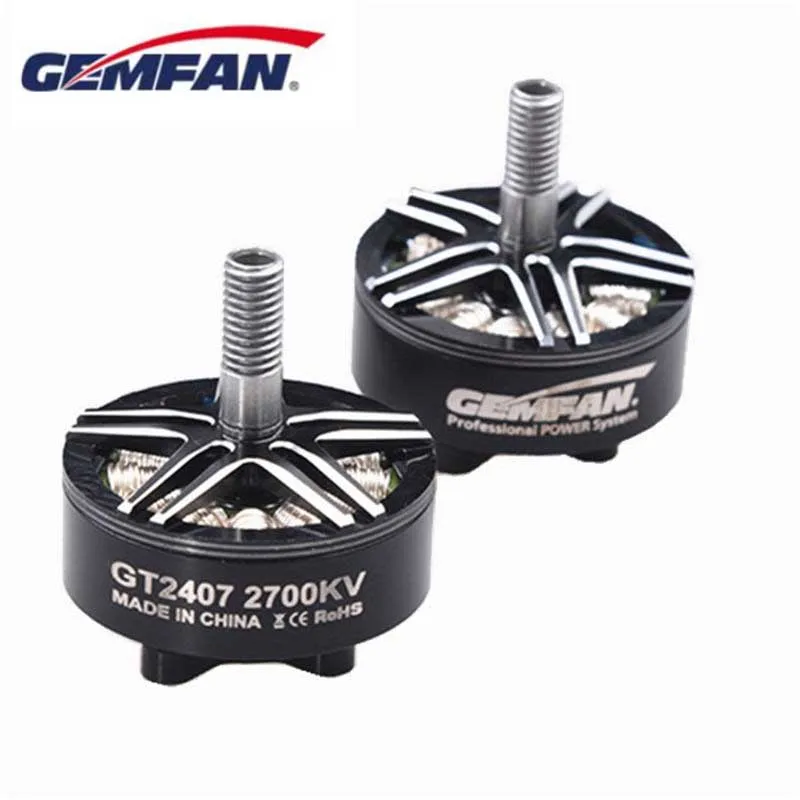 

Gemfan GT2407 2407 2400KV 2700KV 3-6S Brushless Motor for RC Models Multicopter Propeller FPV Racing Quadcopter Spare Part