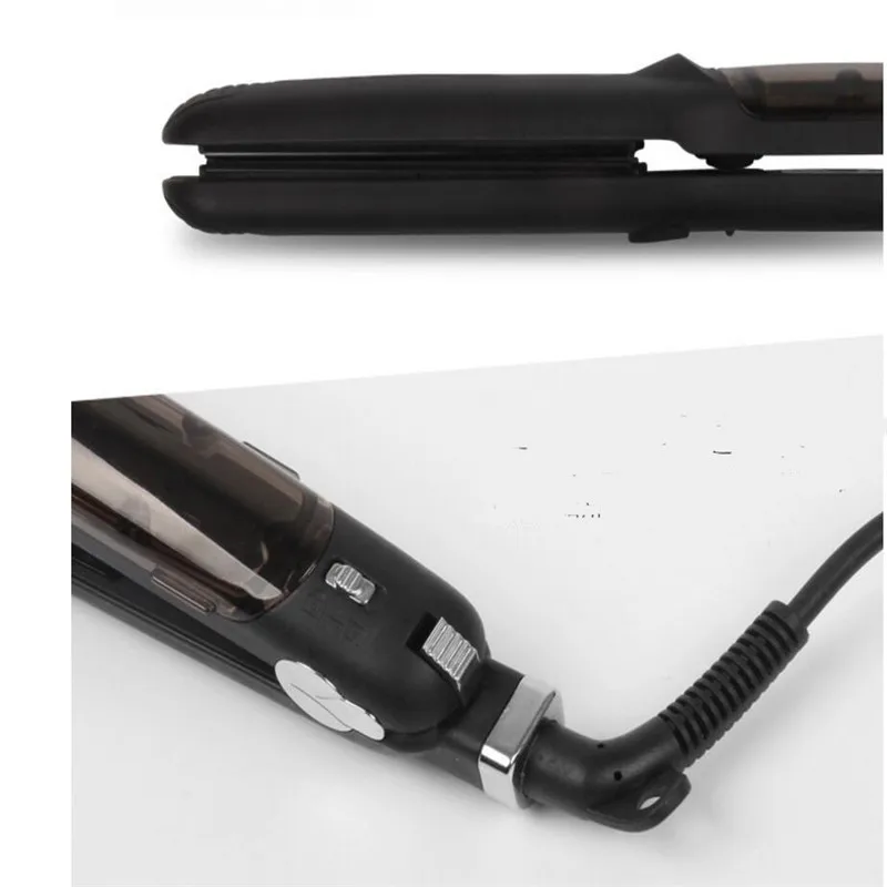 Электрический steampod плоский Пароварка выпрямитель для волос, стайлер, палочка, керамический быстрый нагреватель, нано паровой выпрямитель, парикмахерский салон
