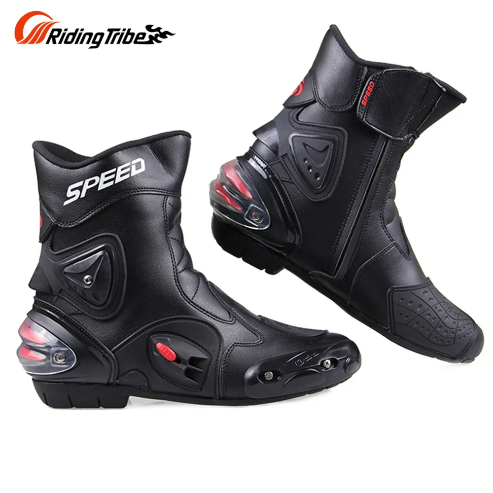 Prix pour Livraison gratuite cheville protection moto bottes Pro-Motard VITESSE bottes pour motocyclette Racing Motocross Bottes NOIR ROUGE BLANC Prix pour Livraison gratuite cheville protection moto bottes Pro-Motard VITESSE bottes pour motocyclette Racing Motocross Bottes NOIR ROUGE BLANC