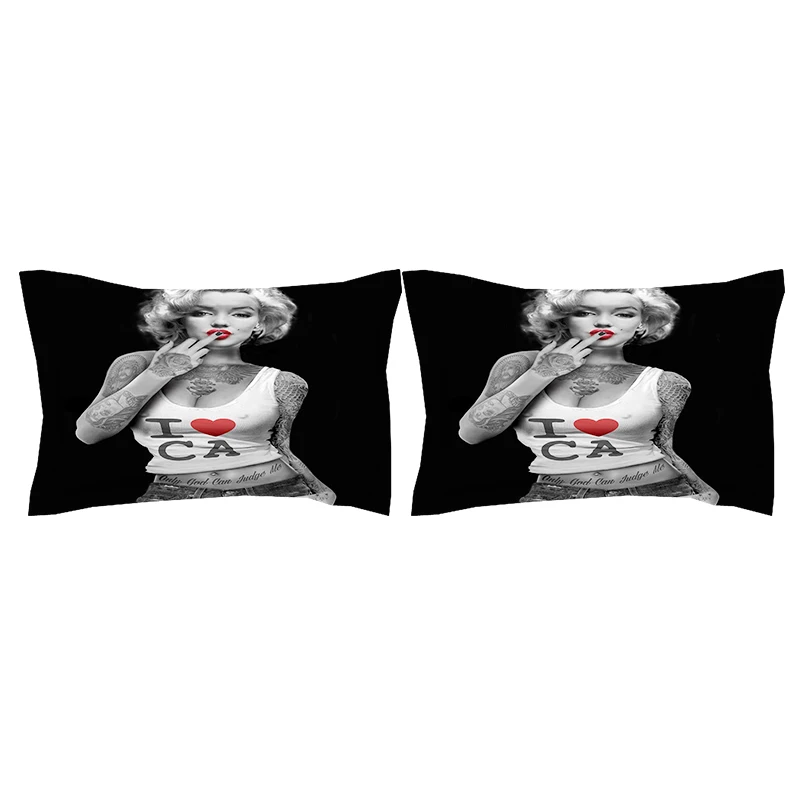 Marilyn Monroe Bedding Set Sing Double Queen King Twin Full Size