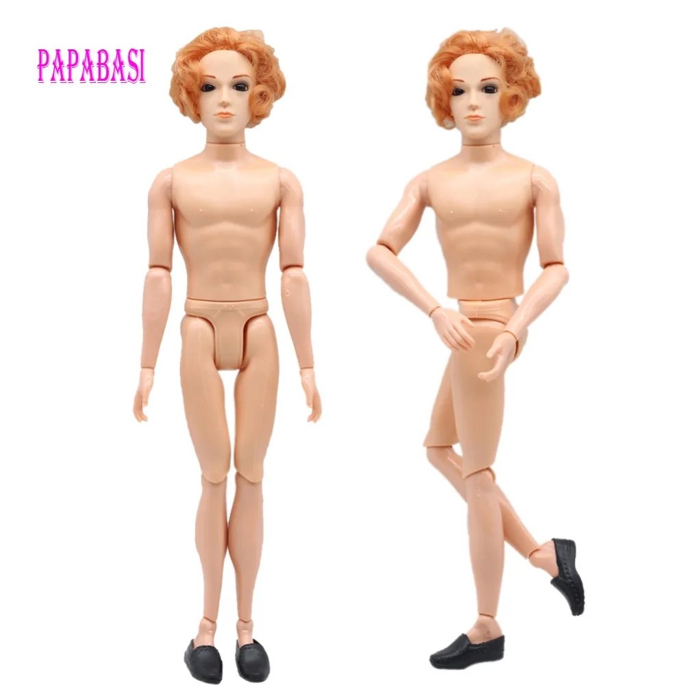 

30cm 14 Moveable Jointed Doll Ken Male MAN Naked Body Boyfriend Prince Nude Doll DIY Learning Toys For Children Toy Doll Body