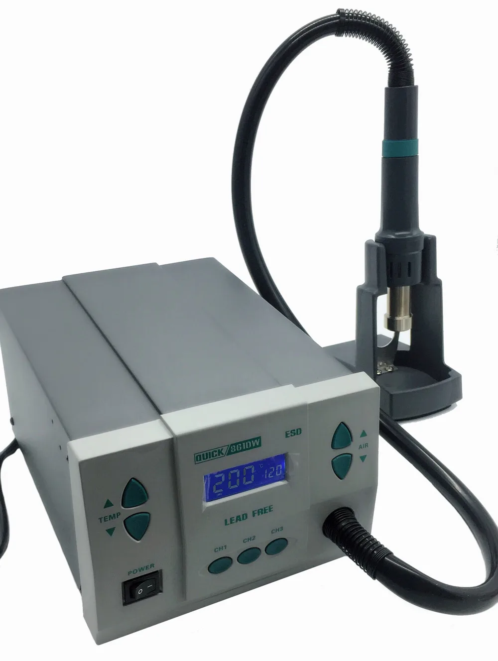 Original 1000W QUICK 861DW heat gun Hot Air Rework station soldering ...