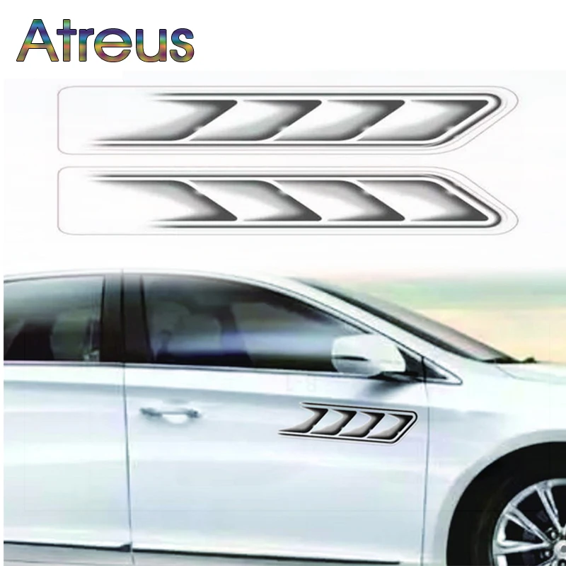 Atreus 3D моделирование автомобиля Стайлинг наклейки для Suzuki SX4 Mazda 3 6 CX-5 Nissan Qashqai J11 Juke