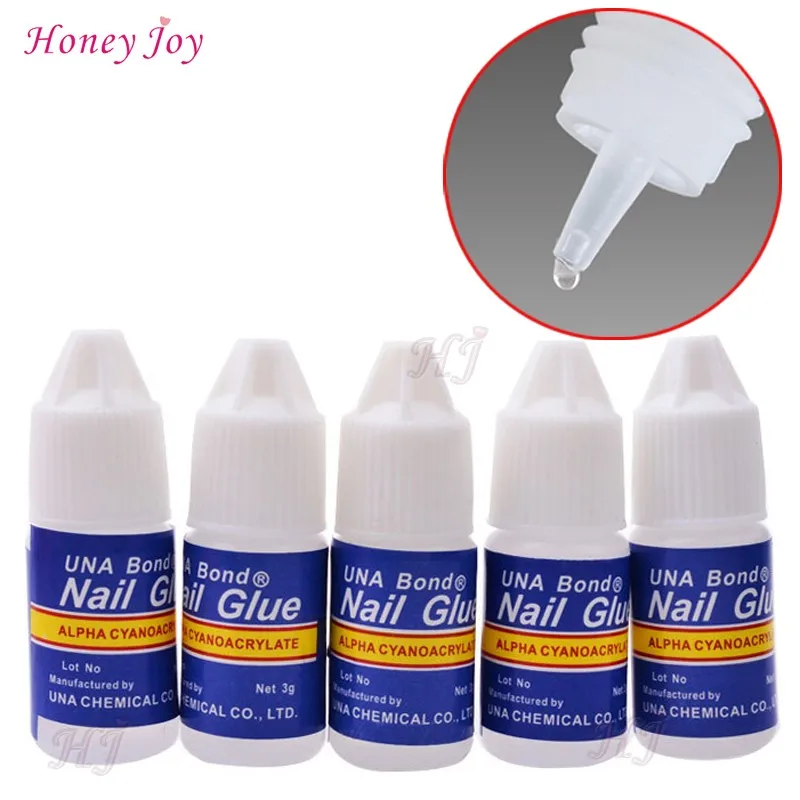 23 21 De Réduction5x3g Rapide Manucure Ongles Colle Pour Autocollants Paillettes Acrylique Strass Décoration Nail Art Uv Gel Ongles Faux Conseils