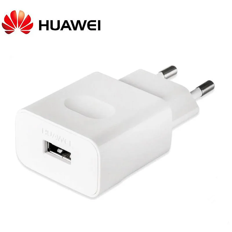 Быстрое зарядное устройство huawei QC2.0 9V 2A EU plug Usb 3,1 type-C кабель для быстрой зарядки смартфона P20 P30 Pro lite P9 P10 Nova 2 3 4 V10 - Тип штекера: Only Charger