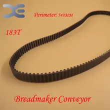 183T Perimeter 549mm Kitchen Appliance Parts Bread Maker Parts Breadmaker Conveyor Belts Free Shipping