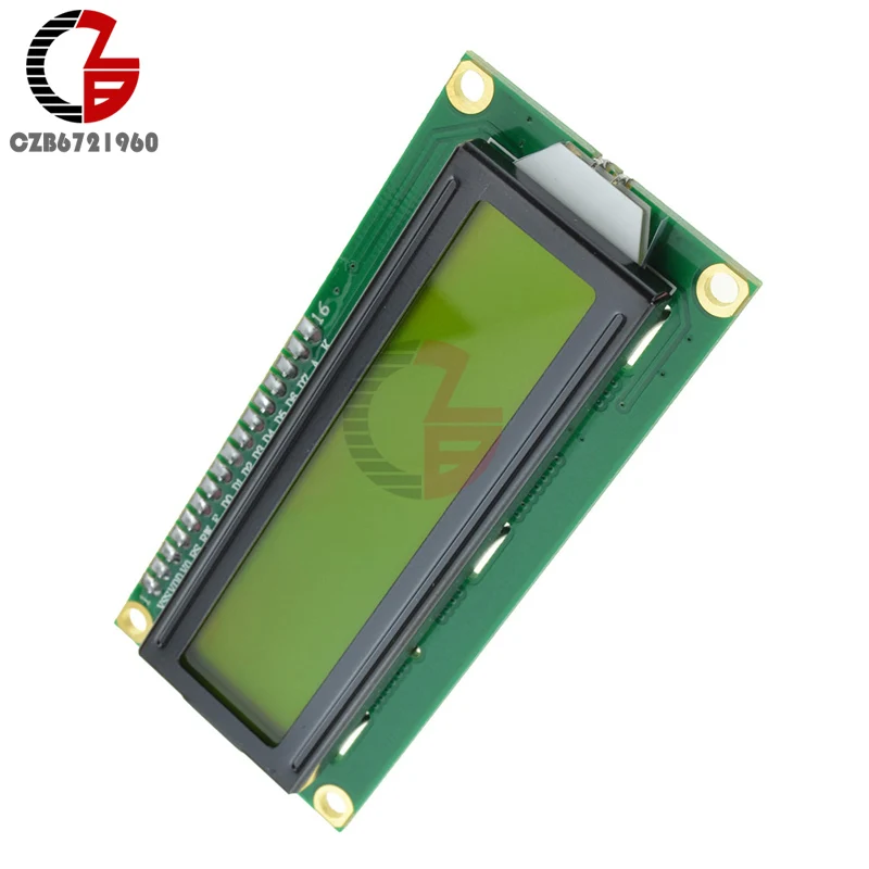 3,3 V lcd 1602 lcd монитор 1602 желтый/синий экран Blacklight 16x2 символьный ЖК-дисплей модуль HD44780 1602A для Raspberry Pi