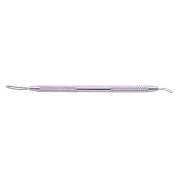 

Non-slip stainless steel acne popper acne needle tool Pore darkening Double head Silver